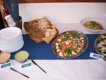 Culinaire verzorging aan boord van de Mon Desir