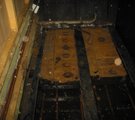 ballast onder afvalwatertank voor stabiliteit