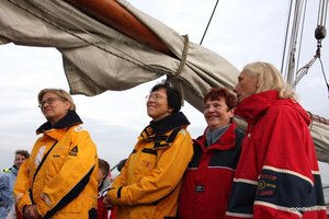 Vrouwenpower brengt ons tegen wind en tij naar Terschelling